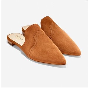 Cole Haan Hadley Mule British Tan Suede